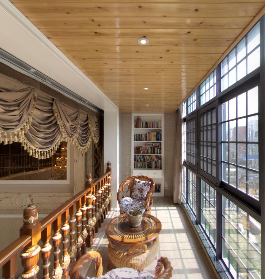 別墅裝修歐式奢華風格-休閑閱讀區 別墅裝修歐式奢華風格-休閑閱讀區