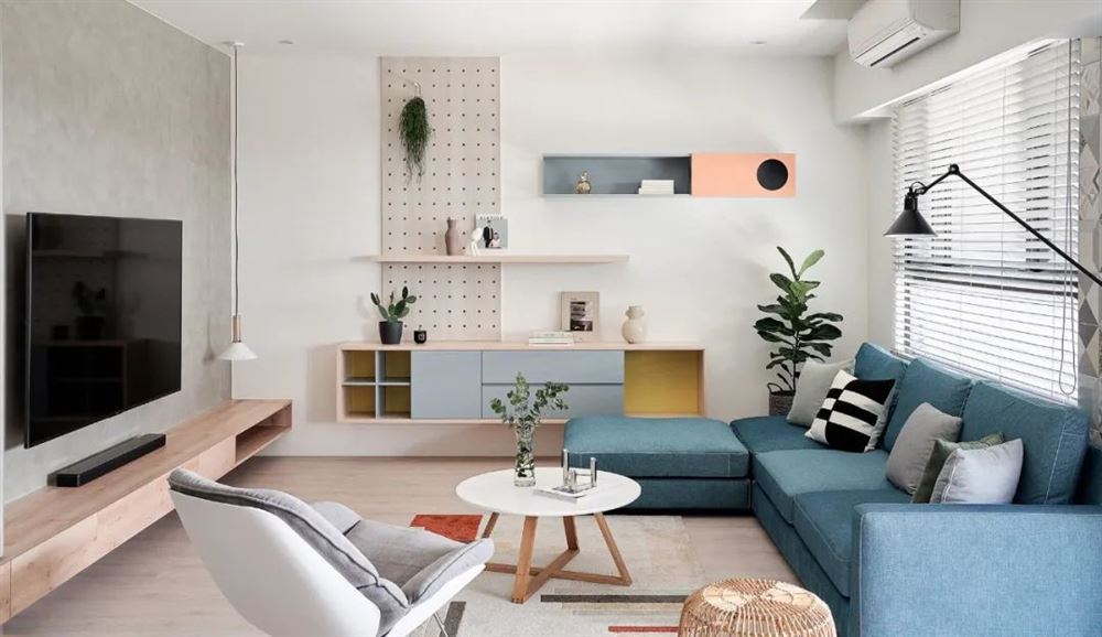 廣州市碧桂園海灣1號現代簡約風格三居室裝修案例