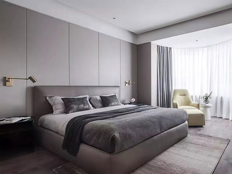 湖州市五峰山楓林山居現(xiàn)代簡約風(fēng)格三居室裝修案例