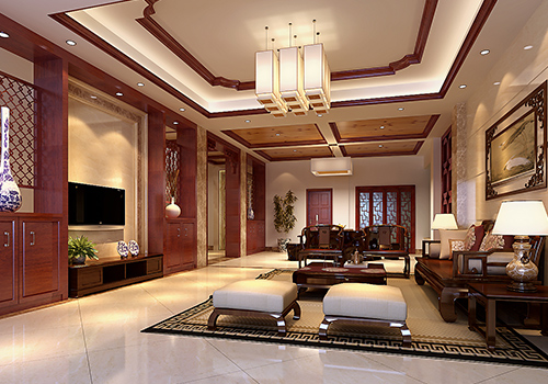 茂名市安泰華府歐式風格二居室裝修案例