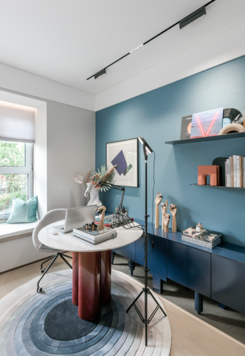 現代簡約風格室內設計家裝案例-書房 現代簡約風格室內設計家裝案例-書房