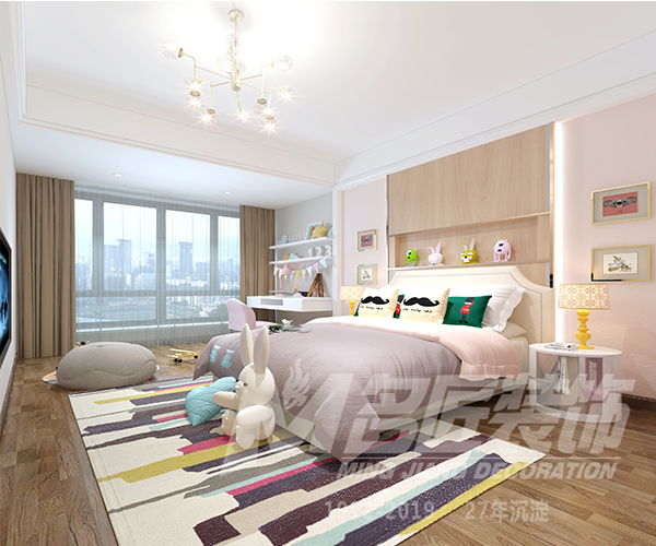 輕奢風(fēng)格室內(nèi)裝修效果圖-博奧城三居205平米-臥室 輕奢風(fēng)格室內(nèi)裝修效果圖-博奧城三居205平米-臥室