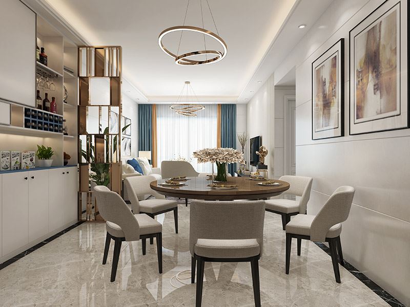 茂名市畜牧獸醫局宿舍現代簡約風格三居室裝修案例