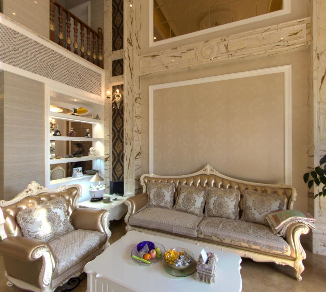 別墅裝修歐式奢華風格-客廳家私 別墅裝修歐式奢華風格-客廳家私