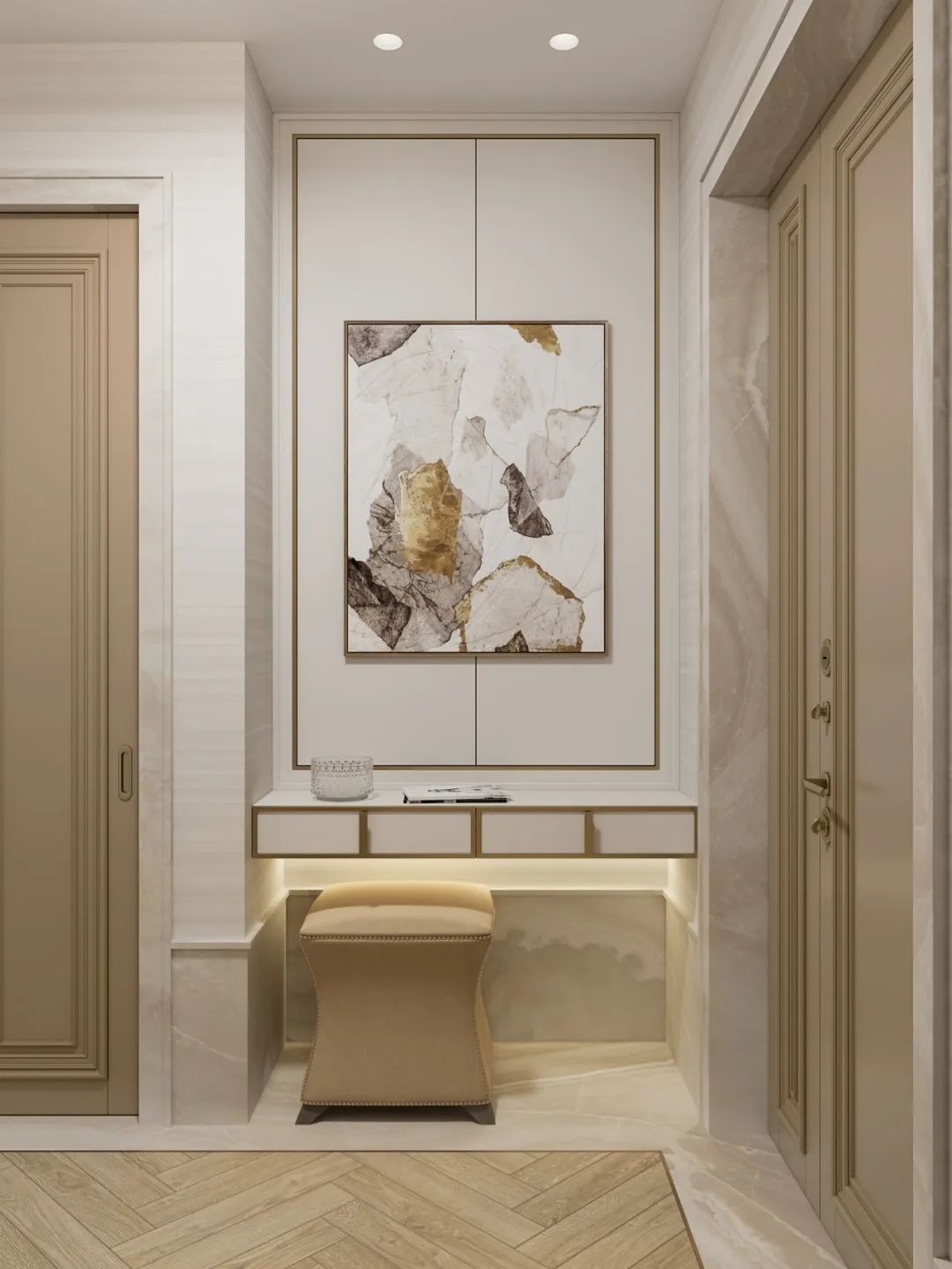 現(xiàn)代輕奢風(fēng)格家裝設(shè)計室內(nèi)裝修效果圖-玄關(guān) 現(xiàn)代輕奢風(fēng)格家裝設(shè)計室內(nèi)裝修效果圖-玄關(guān)