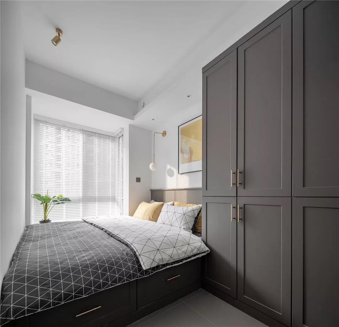 極簡風格家裝設計室內(nèi)裝修效果圖-臥室 極簡風格家裝設計室內(nèi)裝修效果圖-臥室