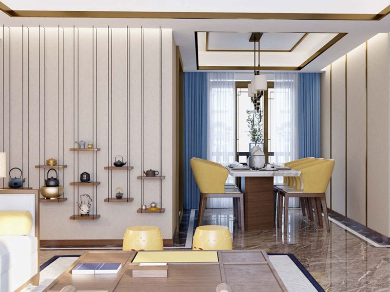 泰州市百合苑現代簡約風格三居室裝修案例