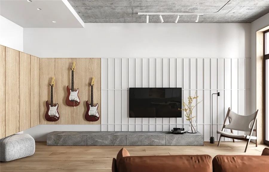 陽(yáng)江市月亮灣現(xiàn)代簡(jiǎn)約風(fēng)格二居室裝修案例