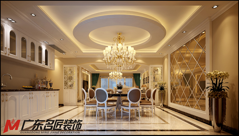 裝修公司歐式風格室內裝修效果圖-餐廳 裝修公司歐式風格室內裝修效果圖-餐廳