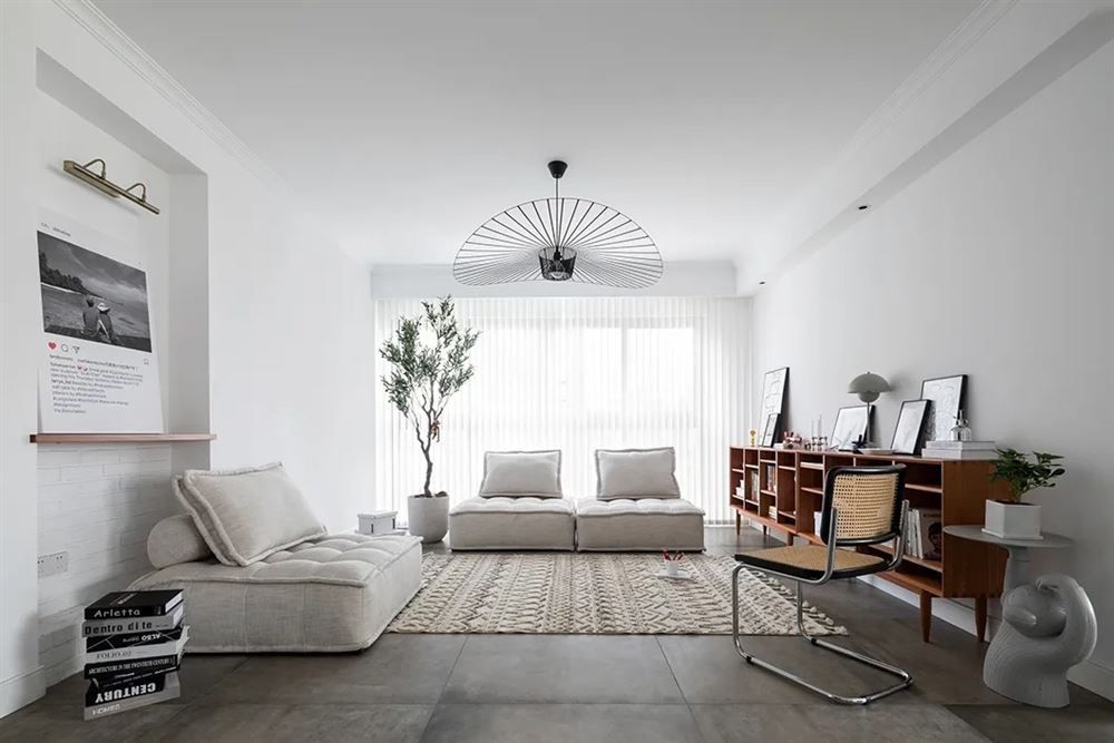 廣州市保利天悅北歐風格三居室裝修案例