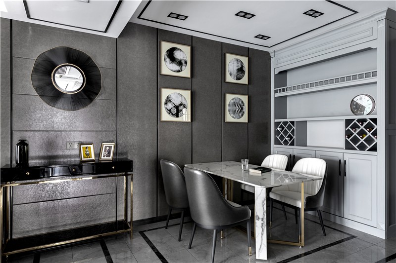 裝修公司現代輕奢風格裝修效果圖-餐廳 裝修公司現代輕奢風格裝修效果圖-餐廳