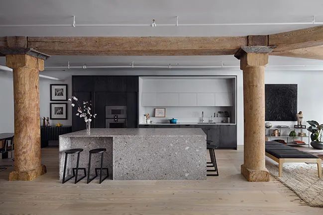 裝修案例復古風格室內裝修效果圖-廚房 裝修案例復古風格室內裝修效果圖-廚房