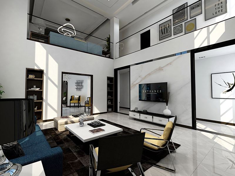 曲靖市璟銘園歐式風格別墅裝修案例