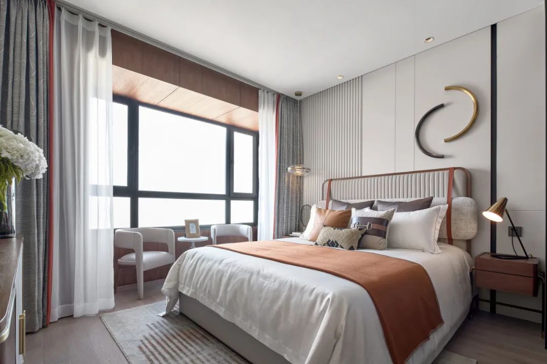 美式摩登風(fēng)格室內(nèi)設(shè)計(jì)家裝案例-臥室 美式摩登風(fēng)格室內(nèi)設(shè)計(jì)家裝案例-臥室