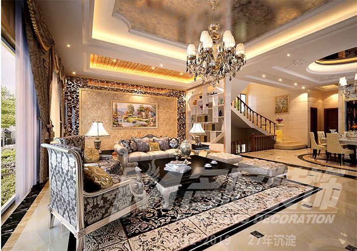 佛山市中建順控·云熙悅城歐式風(fēng)格三居室裝修案例