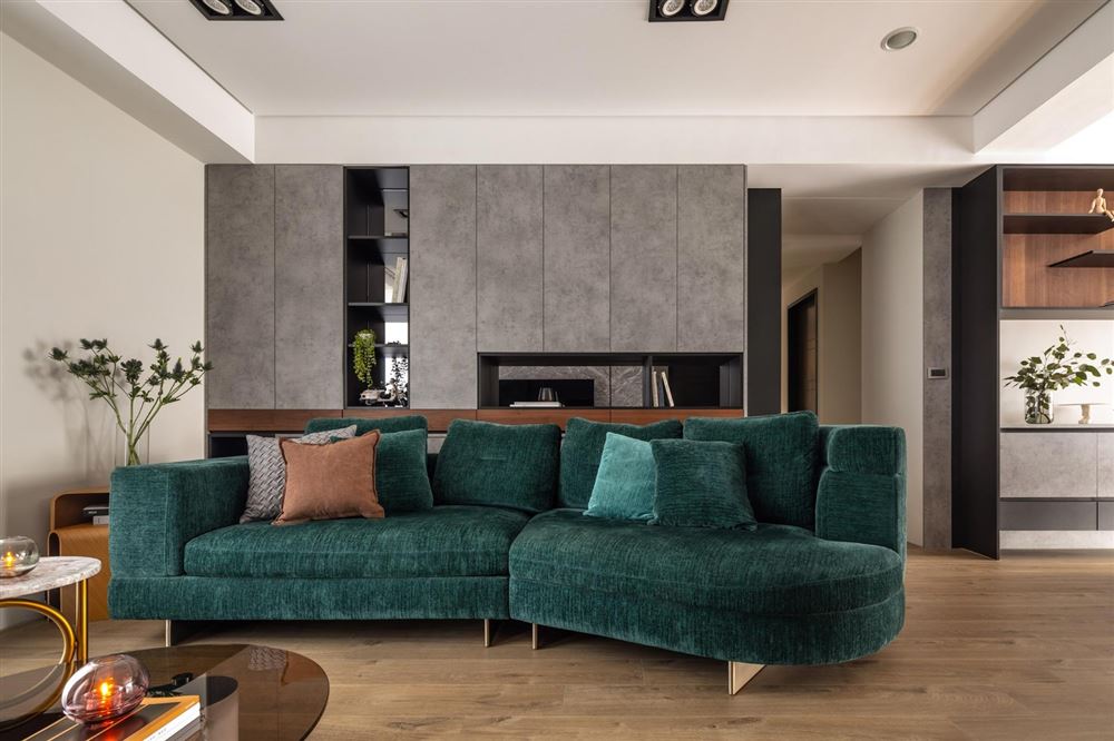 廣州市東方新世界現代簡約風格三居室裝修案例