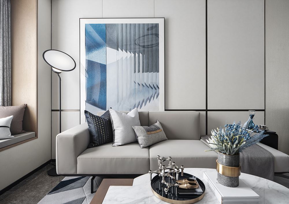 楚雄彝族自治州碧桂園(元謀)現代簡約風格三居室裝修案例