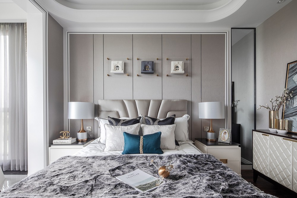 法式復(fù)古風(fēng)格室內(nèi)家裝案例效果圖-臥室 法式復(fù)古風(fēng)格室內(nèi)家裝案例效果圖-臥室