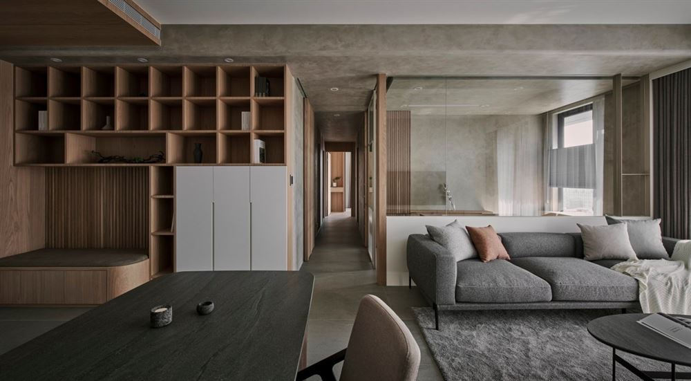 江門市恩平繁星小鎮現代簡約風格三居室裝修案例