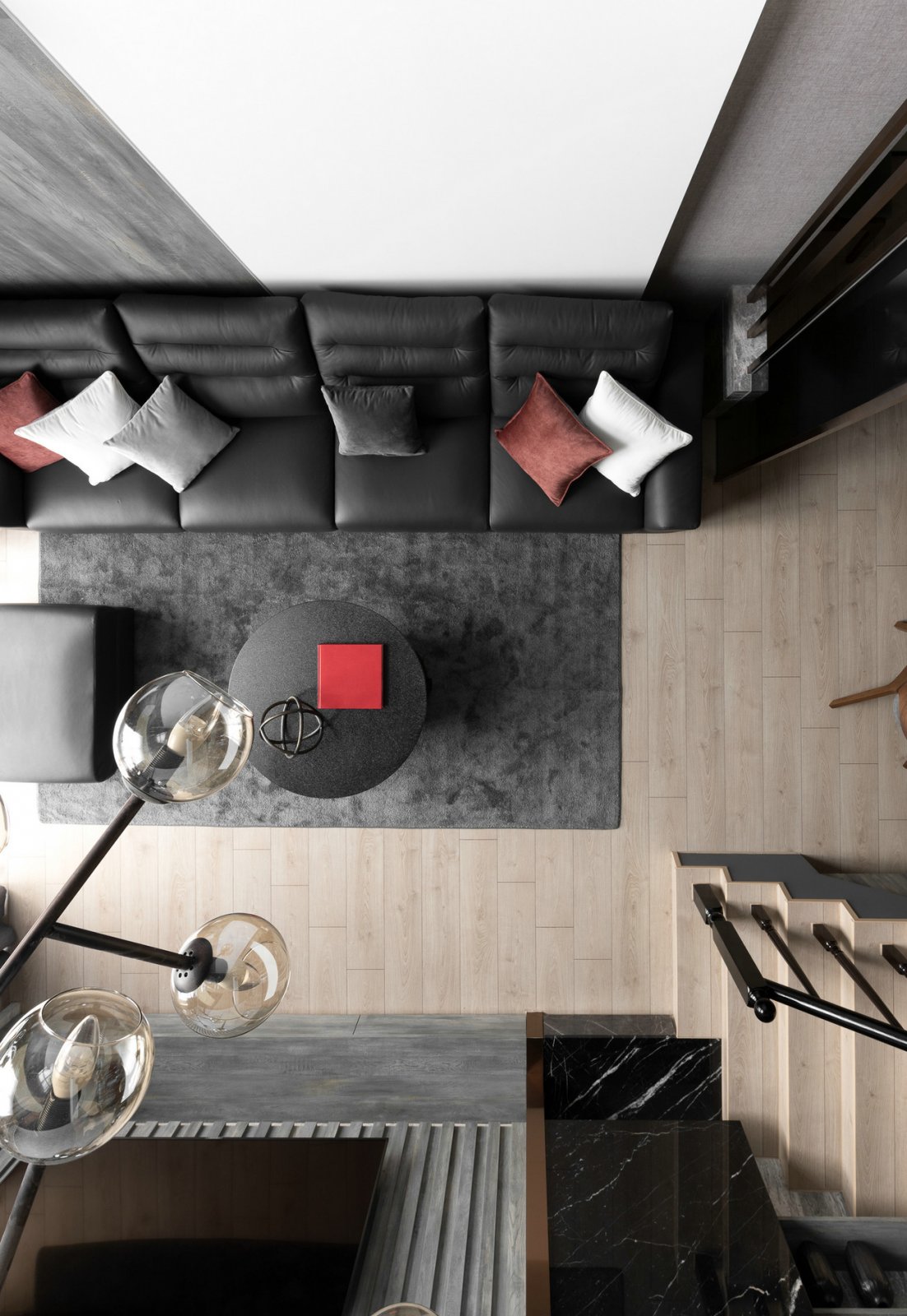 裝修公司現代輕奢風格室內裝修效果圖-客廳 裝修公司現代輕奢風格室內裝修效果圖-客廳