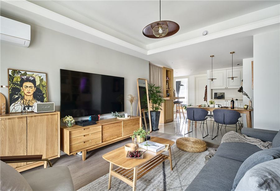 湛江市申藍(lán)寶邸其他四居室裝修案例