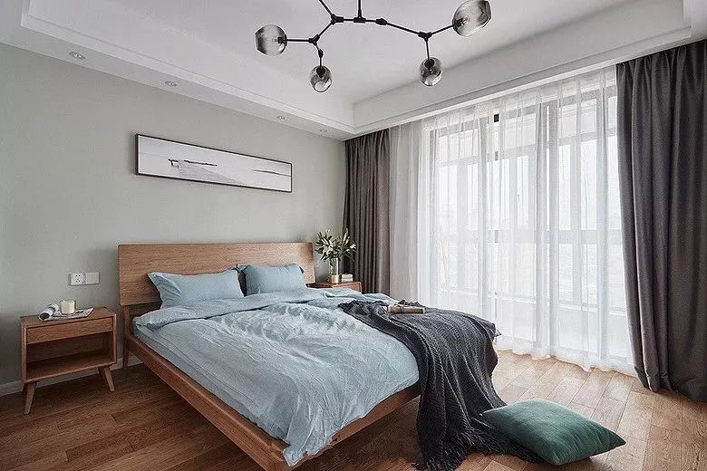 北歐風格家裝設計室內裝修效果圖-臥室 北歐風格家裝設計室內裝修效果圖-臥室