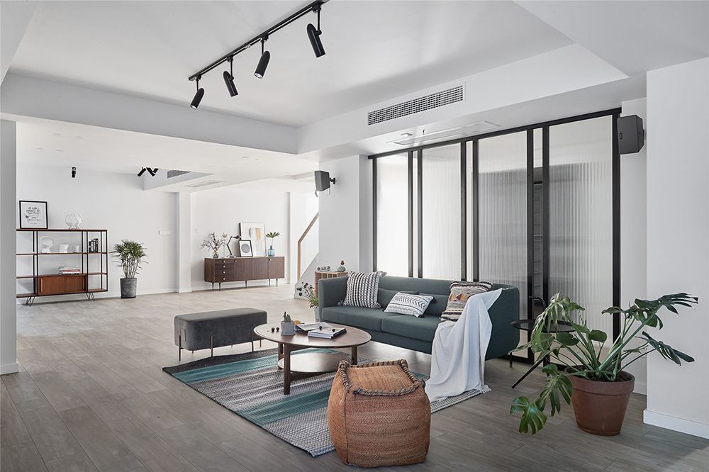 南寧市華潤萬象華府北歐風格別墅裝修案例