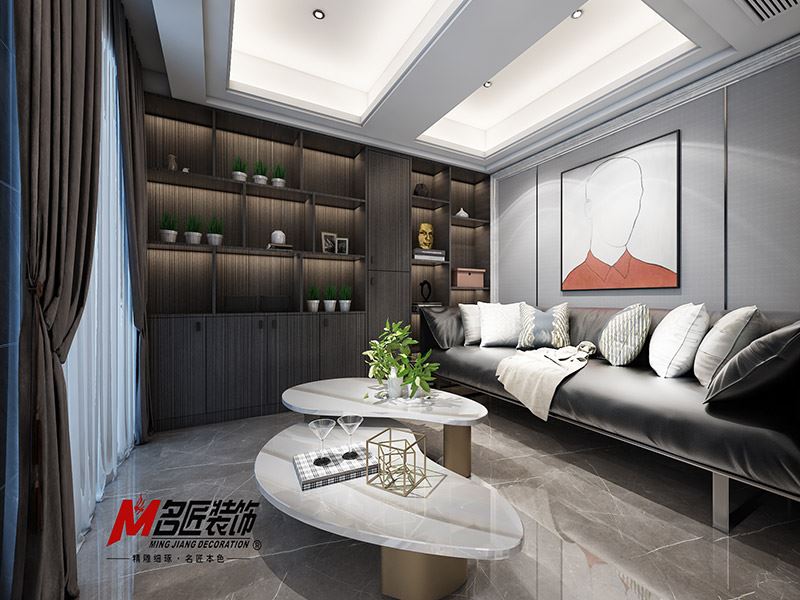 揭陽市城市家園北歐風(fēng)格四居室裝修案例