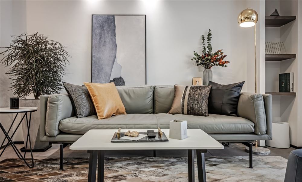 佛山市順德自在城現代風格復式裝修案例