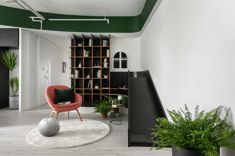 江門市東富花園歐式風格三居室裝修案例