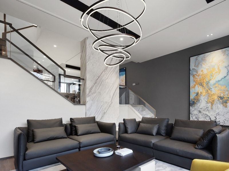 泰州市寶麗廣場歐式風格復式裝修案例