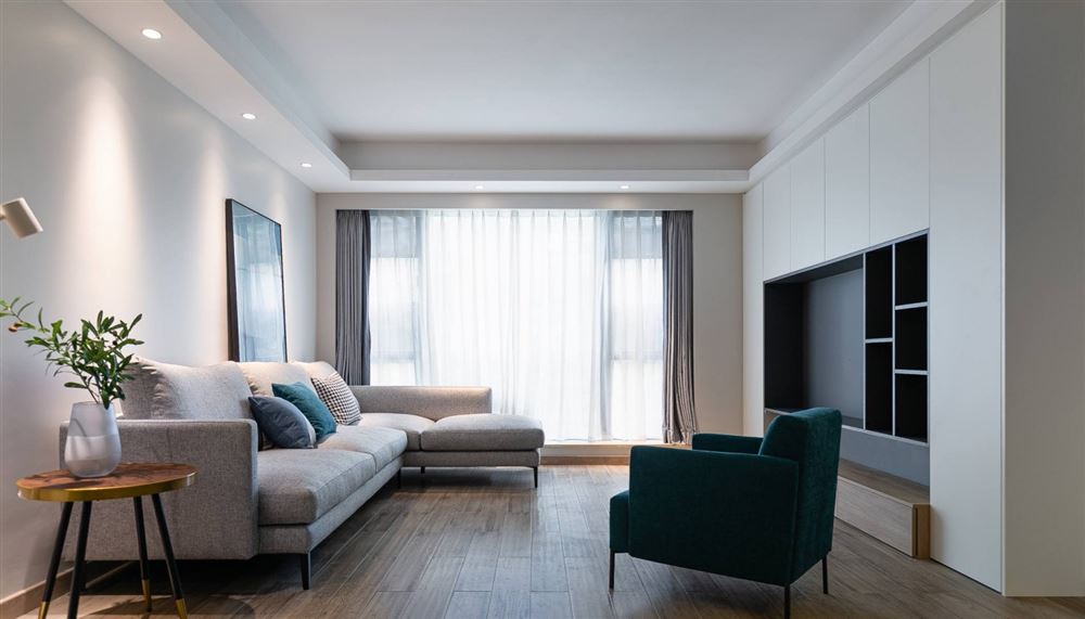 湛江市金牛小區現代簡約風格四居室裝修案例