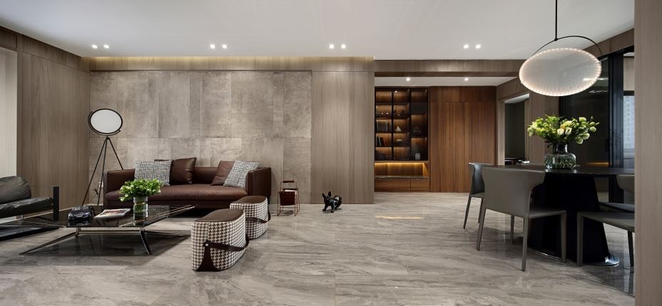 江門市東成家園現代簡約風格三居室裝修案例