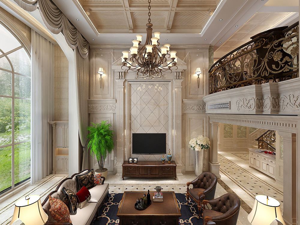 佛山市碧桂園·鳳凰灣歐式風(fēng)格別墅裝修案例