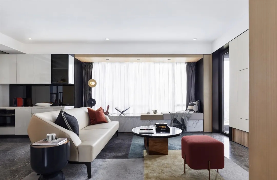 現(xiàn)代輕奢風(fēng)格室內(nèi)設(shè)計家裝案例-客廳 現(xiàn)代輕奢風(fēng)格室內(nèi)設(shè)計家裝案例-客廳