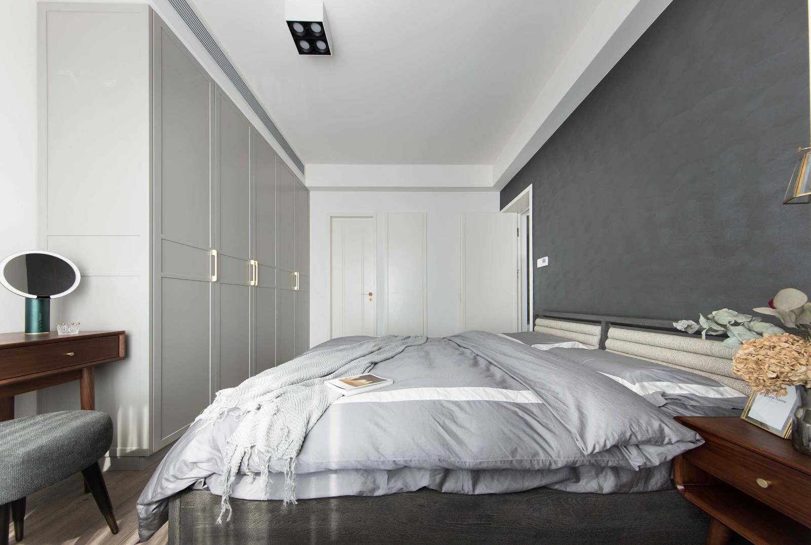 裝修案例美式風格室內裝修效果圖-主臥 裝修案例美式風格室內裝修效果圖-主臥