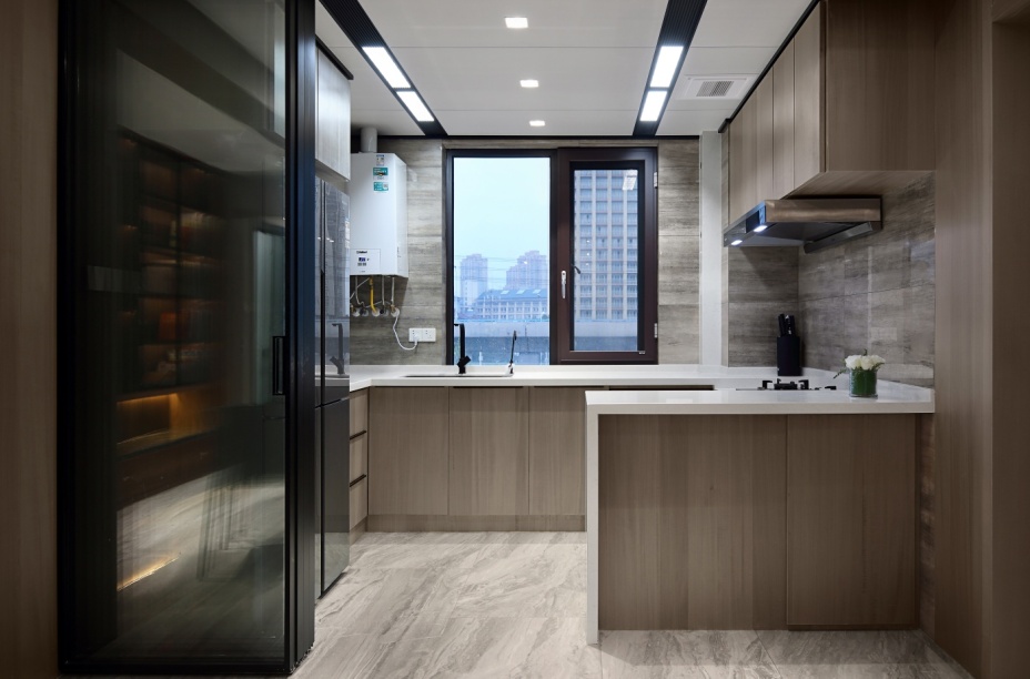 現(xiàn)代簡約風(fēng)格室內(nèi)家裝案例效果圖-廚房 現(xiàn)代簡約風(fēng)格室內(nèi)家裝案例效果圖-廚房