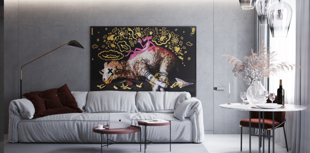 裝修案例高級灰混搭風格室內裝修效果圖-客廳沙發 裝修案例高級灰混搭風格室內裝修效果圖-客廳沙發