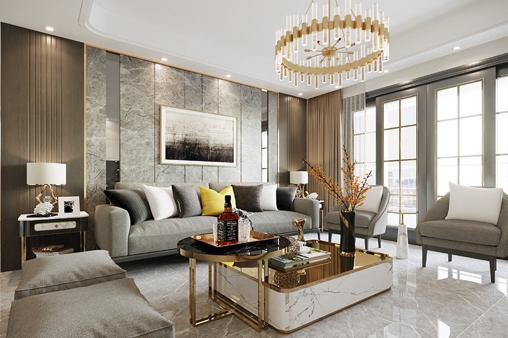 梅州101-200平米其他風格萬象江山室內裝修設計案例