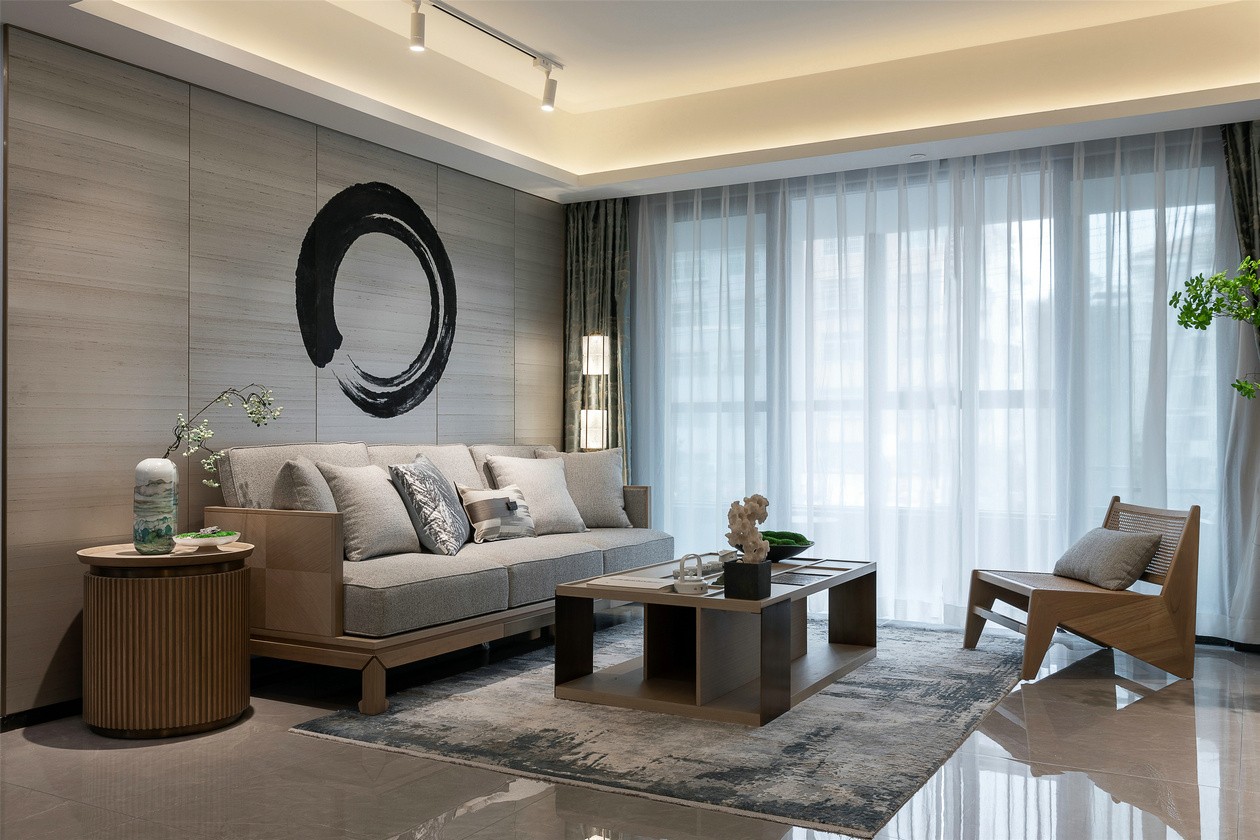 廣州市南沙碧桂園現(xiàn)代簡約風格三居室裝修案例