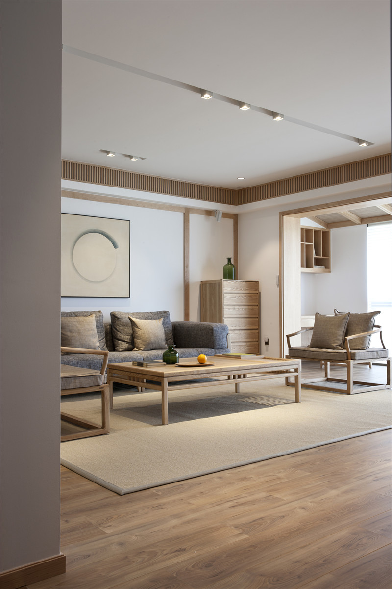 廣州市黃埔花園北歐風格四居室裝修案例