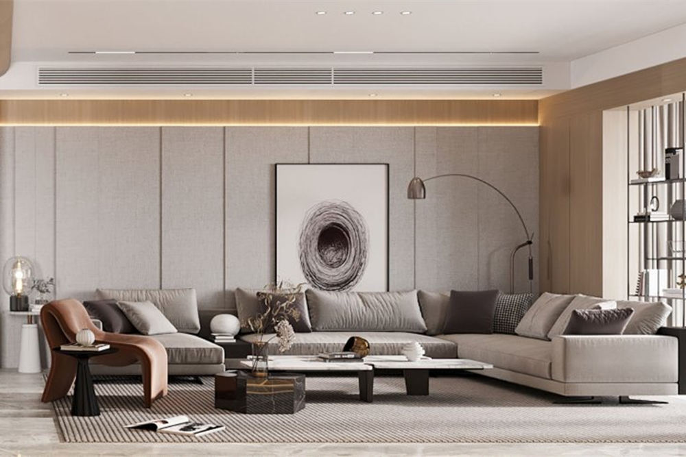 云浮市安民樓現代簡約風格別墅裝修案例