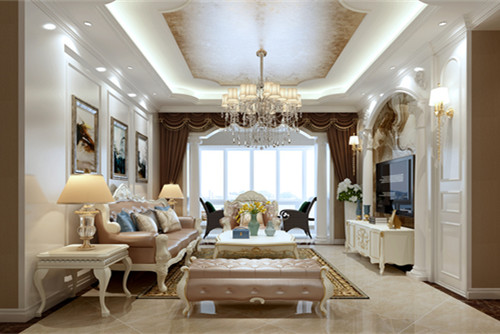 德陽(yáng)市北辰西街6,8,10號(hào)院歐式風(fēng)格三居室裝修案例