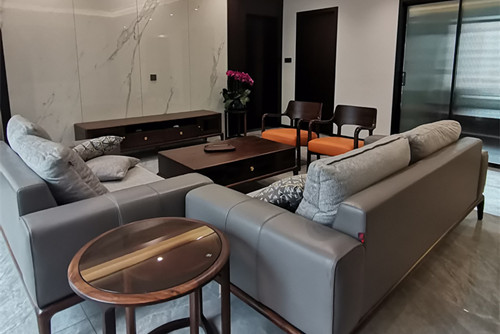 德陽市安瀾苑小區現代簡約風格三居室裝修案例