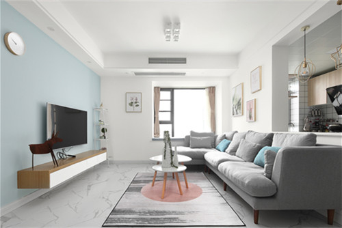 德陽101-200平米北歐風格枕水小鎮裝修設計案例