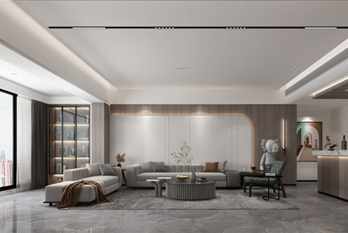 潮州市東方翠苑現代簡約風格四居室裝修案例