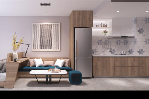 ?？?00平米以下現代簡約風格芒果社家裝設計效果圖