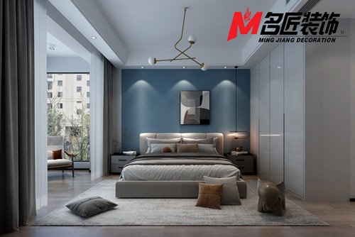 臺州市北門街機關邊現(xiàn)代簡約風格三居室裝修案例