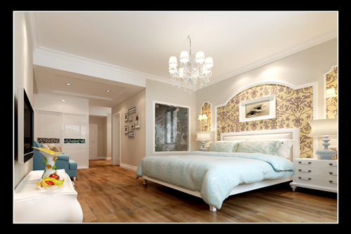 泉州市泉州上實海上海混搭四居室裝修案例