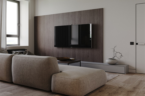 江門市翠鳴苑現代簡約風格三居室裝修案例